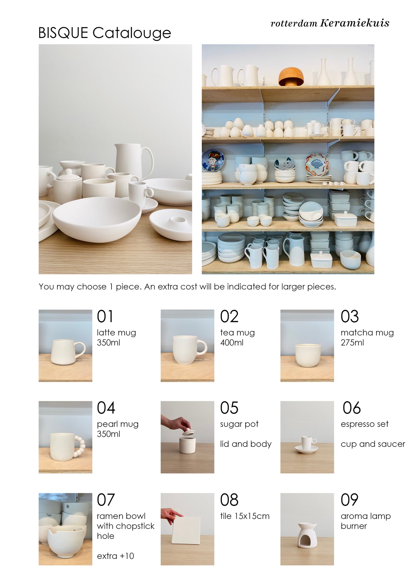 Pottery Painting / Keramiek Schilderen